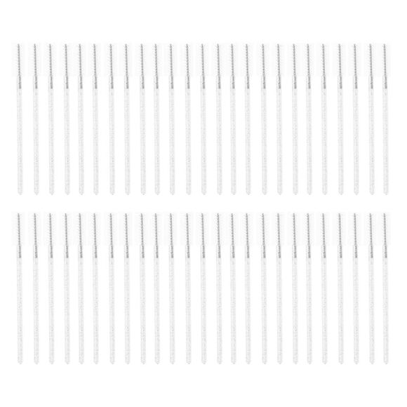 Makeup Disposable Eyelash Brush White 50 Pcs - Picture 1 of 5